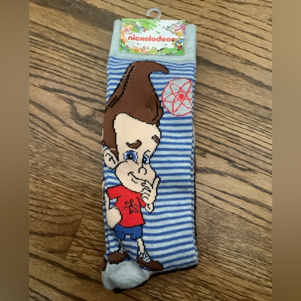 New Jimmy Neutron Socks - 2 Pair Pack